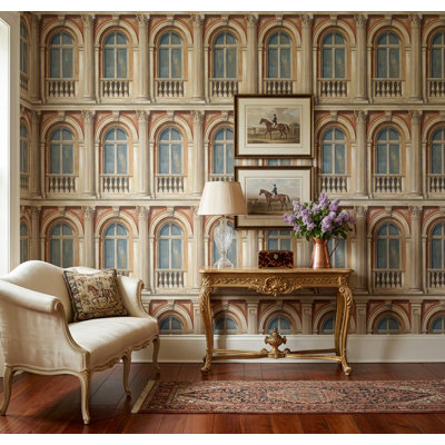 Neoclassical Facade Wallpaper Classical Architecture European Palace Wall Mural