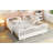 Twin Size Platform Bed With Guardrails-617167240-617167241
