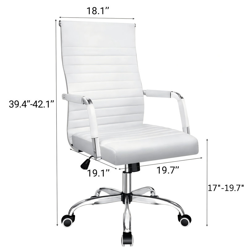 Kilbourne Conference Chair, White