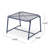 KINCAID 13"H SIDE TABLE-2096739602