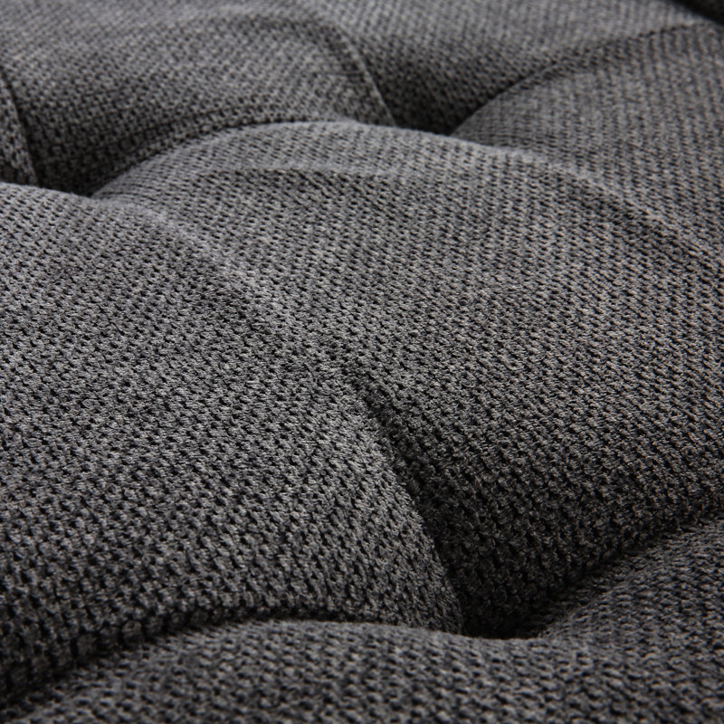 Serta 33"D x 39"W Ergonomic Linen Memory Foam Bean Bag Chair, Bean Bag Sofa with Removable and Machine Washable Cover, Accent Sofa Chair Lounger, Game Chair