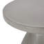 Table d'appoint d'extérieur en béton léger