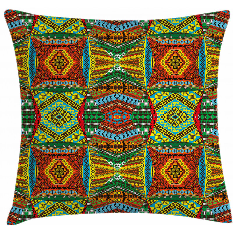 Patchwork Outdoor Pillow Cover
