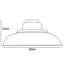 Eutropios 27cm H Metal Bowl Lamp Shade ( Screw On )-1201807290