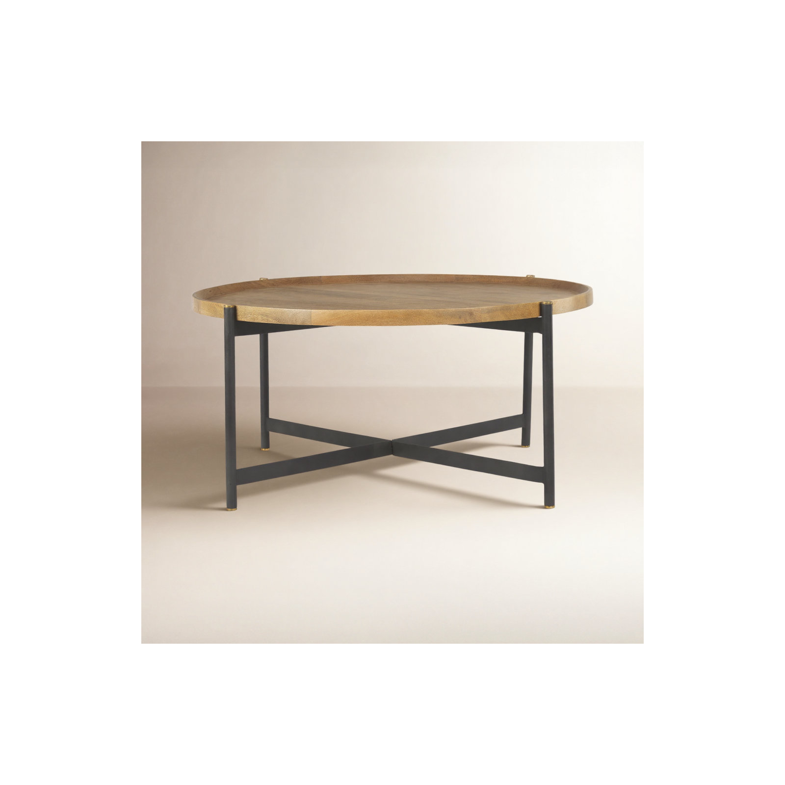 Molise Solid Wood Single Coffee Table, 19" H x 42.25" L x 42.25" W