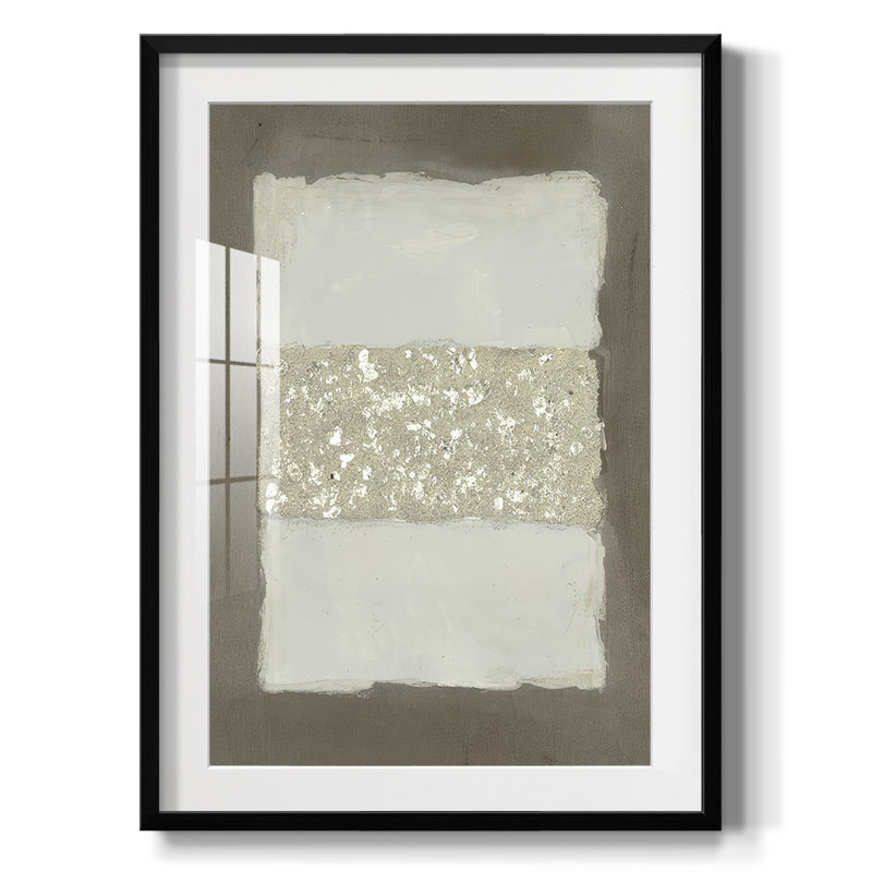 Printed Compaction II - Impression encadrée, H 25,5 po x l 17,5 po, Noir