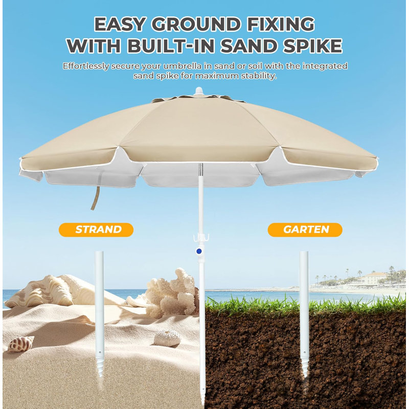 Beach Parasol, 1.8m