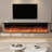 Recessed & Wall-Mounted Electric Fireplace With 12 Flame Colors, 5 Brightness Levels, And Remote Control-1637283232
