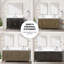Meuble-lavabo simple 20 po X P 18 po P, comptoir en acrylique et Miroir