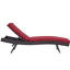 Chaise longue d'extérieur en rotin Convene-1853069800