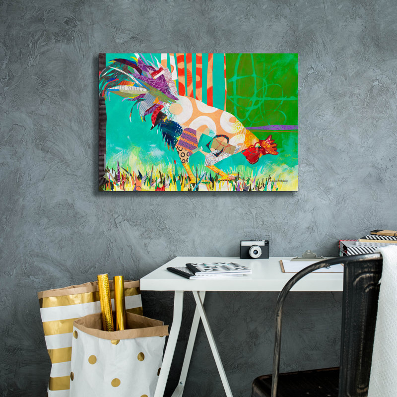 «August Flamboyance» par Augustel Beukenkamp, August Grove, H 18 po x l 26 po x P 0,75 po