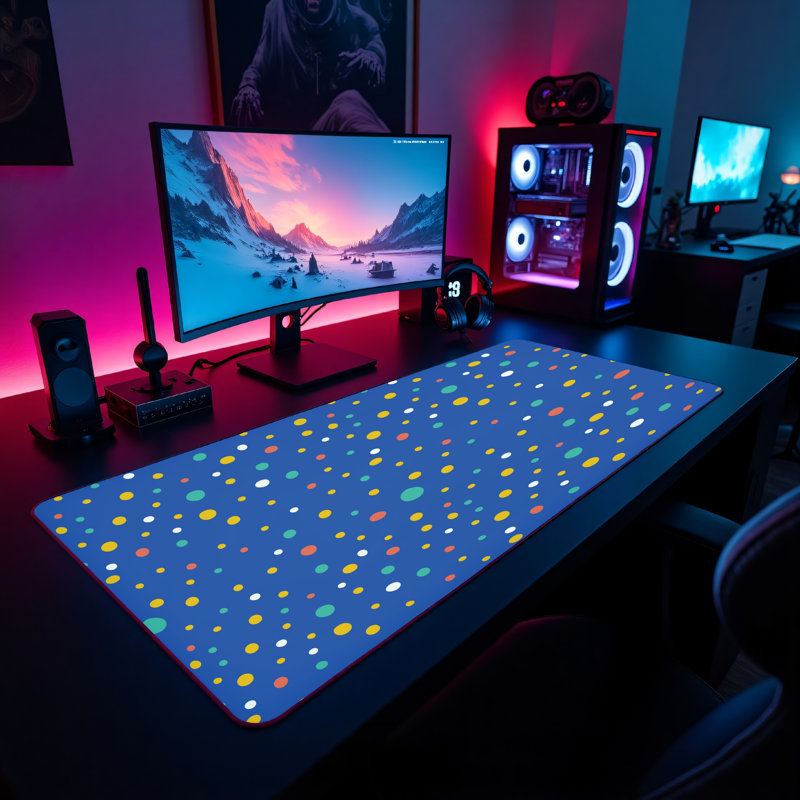 Polyester Desk Pad, 23.6x13.8