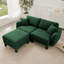 Canapé modulaire pour causeuse 2 places en tissu Boucle-1009154041-1021815975