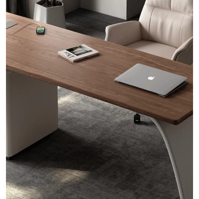 Cleonia L-Shaped Executive Desk