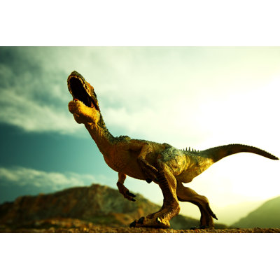 Roar Of A Dinosaur by Aydinmutlu - No Frame Art Prints on Canvas