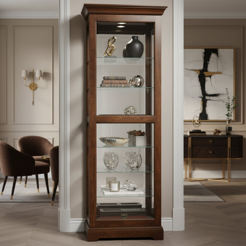 Funiture Trend Design Curio Cabinet