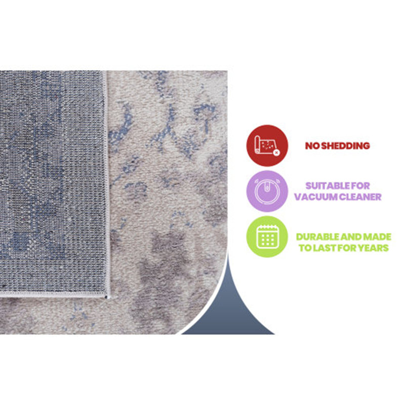Non-Shedding Living Room Bedroom Dining Home Office Stylish and Stain Resistant Area Rug, Runner 2'2" x 8'