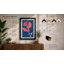Pink Stem Botanical - Framed Print-738617660-738617661