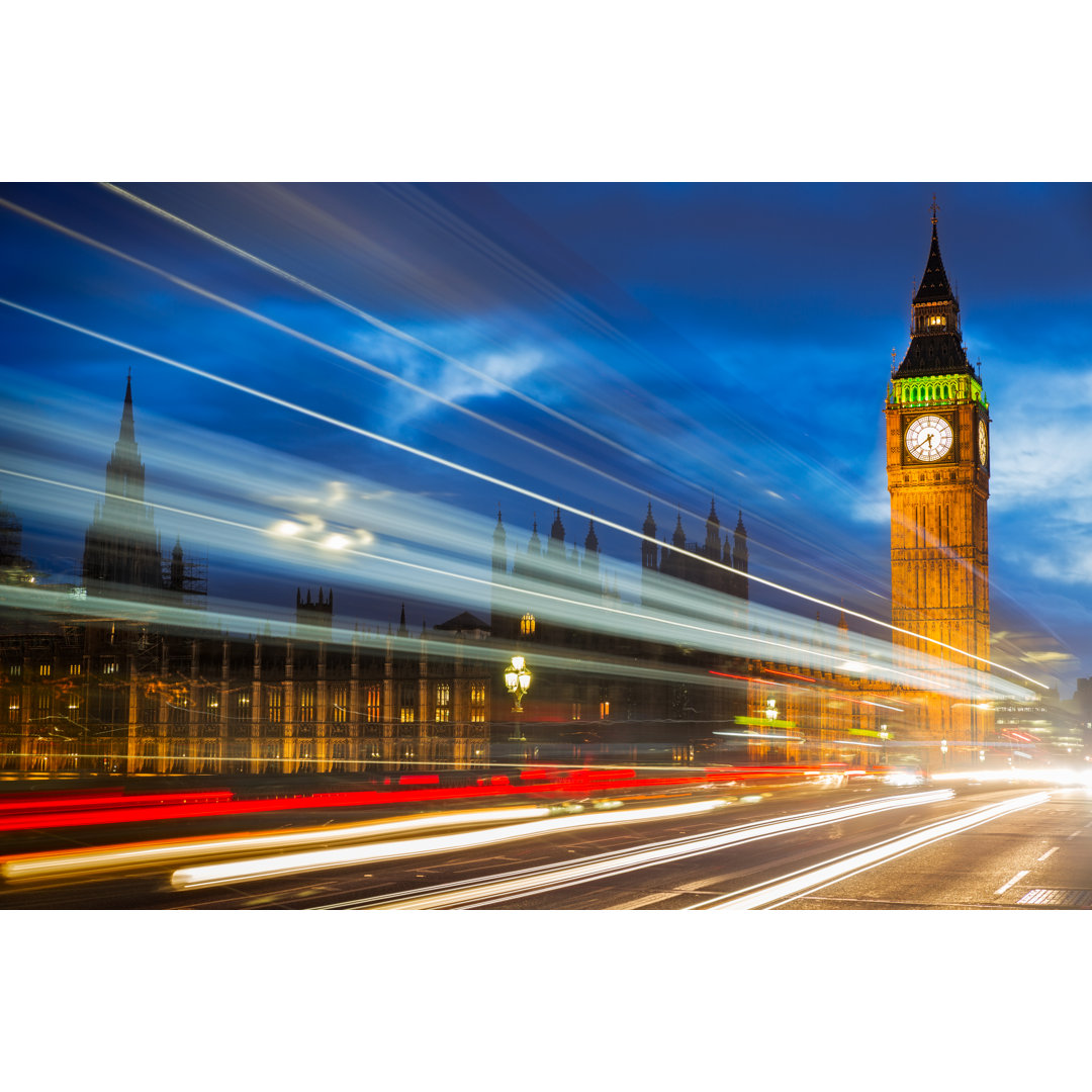 Big Ben in London, UK von Fisfra - Kunstdrucke auf Leinwand