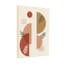 Abstrait, formes abstraites, feuilles, pois, tons terreux, reproduction d'art-1196062197