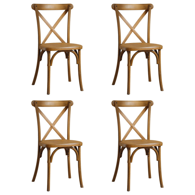 Chaises de salle à manger Dinardi, Naturel, 4