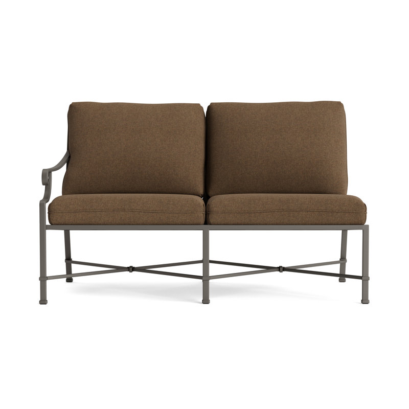 Venetian Outdoor 2 - Seat Loveseat, Fusion Moccasian, Mica