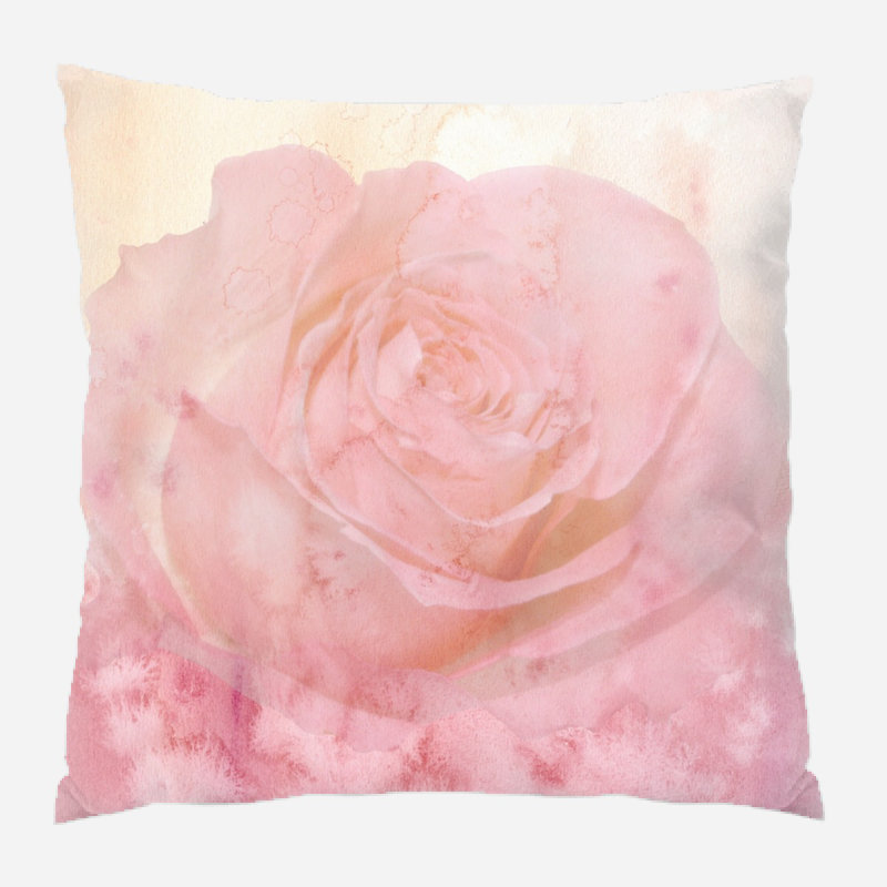 Coussin décoratif Maye, Microsuède, Intérieur