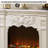 American-style electronic simulation flame fireplace-923797417-923797419