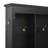 Elegant APP Controlled LED Light Hall Tree with 9 Hooks, Roman Column Design, and Natural Storage Bench with 3 Large Cabinets-1948406398