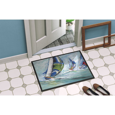 Funderburg Non-Slip Indoor Doormat