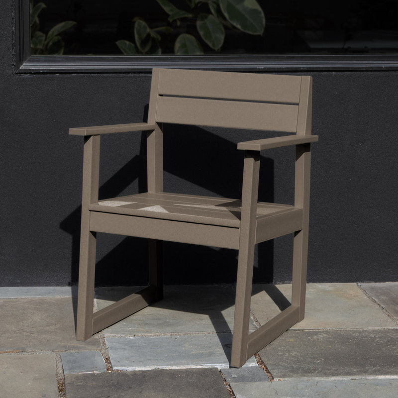 Fauteuil de salle à manger Cifuentes, Brun clair Cabana