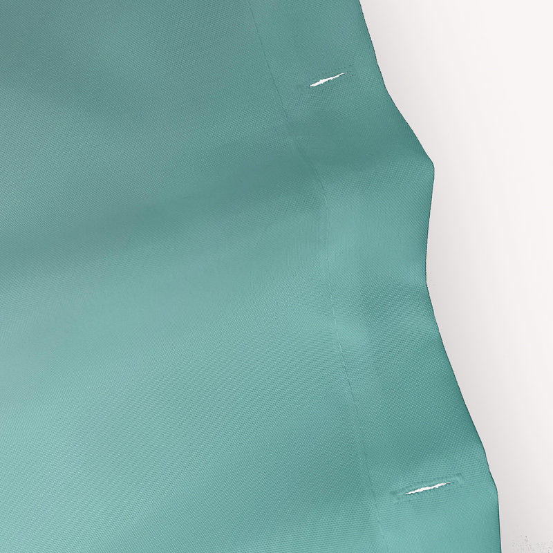 Rideau de douche simple Clifford, Jade