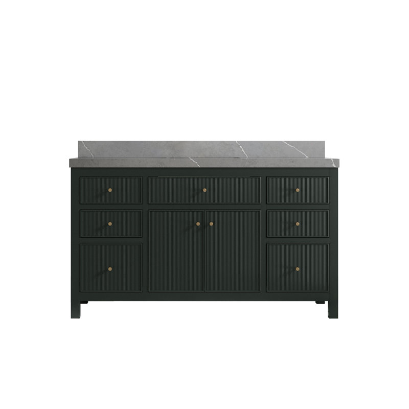 36" Single Bathroom Vanity Set, Natural, Empira, 36"