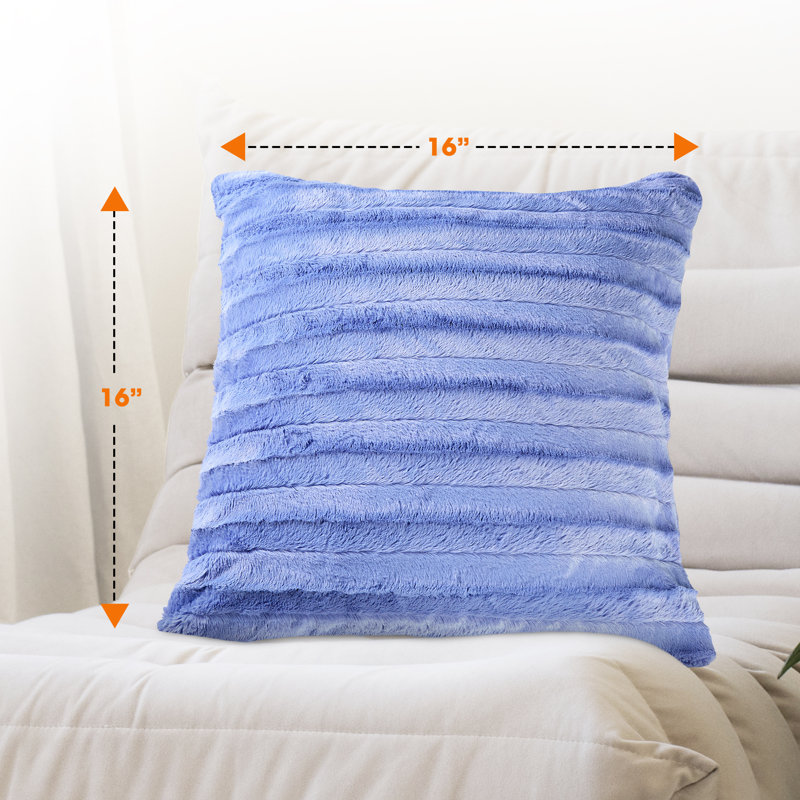 Housse et insert de coussin carré FRBIN, H 16 po x l 16 po, Veri Peri