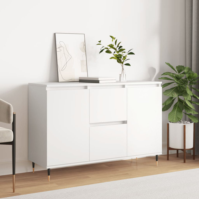 Mariolino 104cm Sideboard, White
