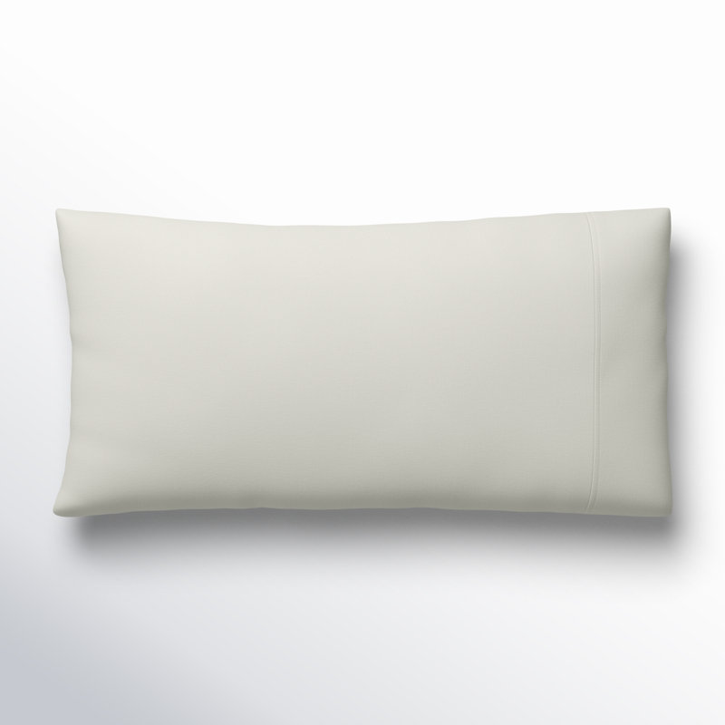 Coyer Classic Cotton Percale Pillowcase Set, Sage, King - 2 King Pillowcases