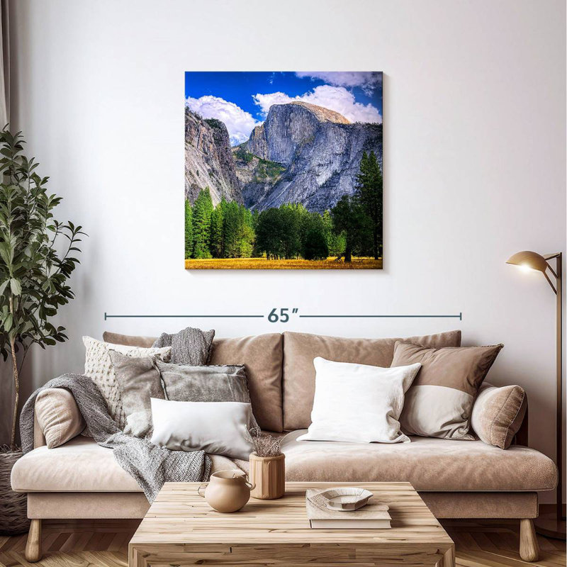 Alvord Half Dome Mountainscape, 36" H x 36" W