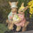 Cuiksa Rabbit Concrete Garden Statue