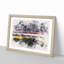 Monte Due Mani Mountain in Italy - Picture Frame Graphic Art Print-56890874-56890870