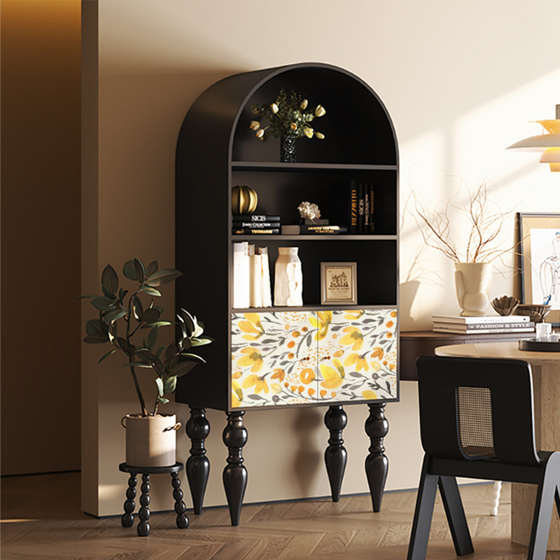 French style modern simple display bookcase
