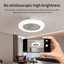 Ventilateur de plafond encastré avec lumières