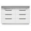 120 cm W Chest of 6 Drawers