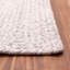 Tapis gris clair réversible tressé à la main Etherton Farmhouse-119747590