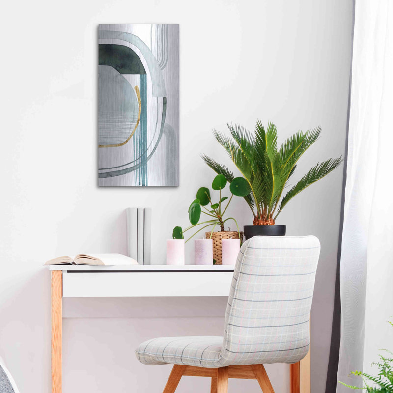 «Gradient Gears II» par Grace Popp, H 24 po x l 12 po