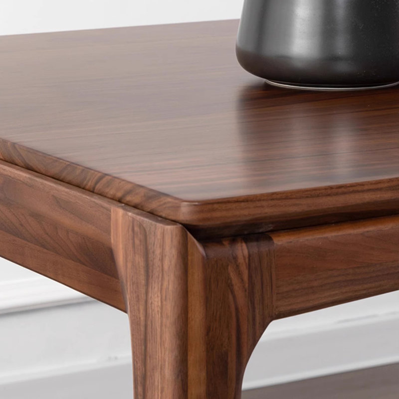 Minimalist Ash Wood Dining Table., 29.53"H x 55.12"L x 27.56"W