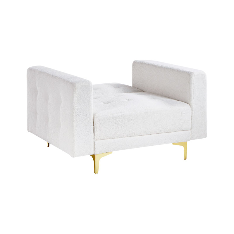 Aberdeen Upholstered Accent Chair, White