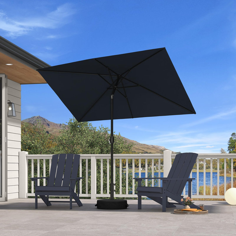 Parasol de table rectangulaire 5 'x 8', Marine