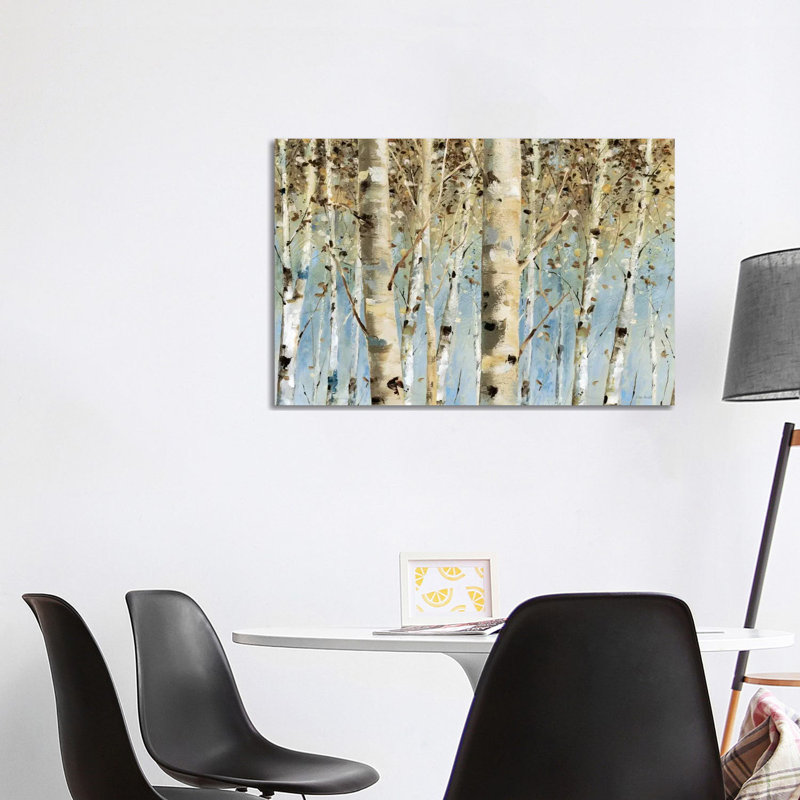 White Forest I by Lisa Audit - Painting on Canvas, Wrapped Canvas, 101.6 cm H x 66.04 cm W x 1.91 cm D