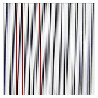 Mostly White Print by Alex Dunn