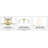 Roberts 3-Light Vanity Light - Brushed Gold-106713537